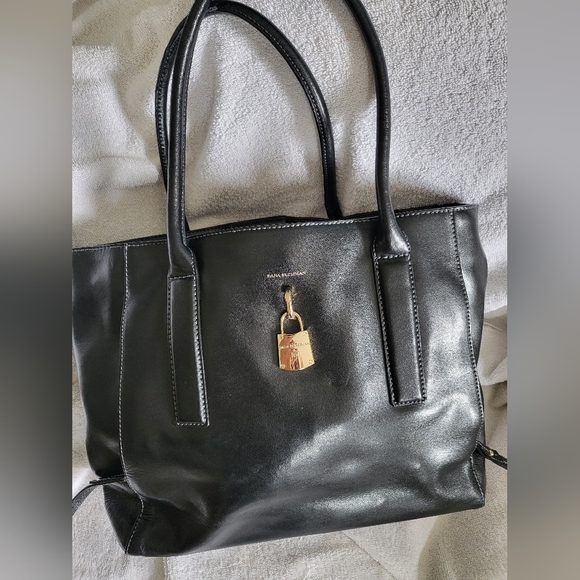 Dana Buchman genuine leather tote - Picture 1 of 7